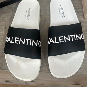 Men’s Valentino brand new slides size 11